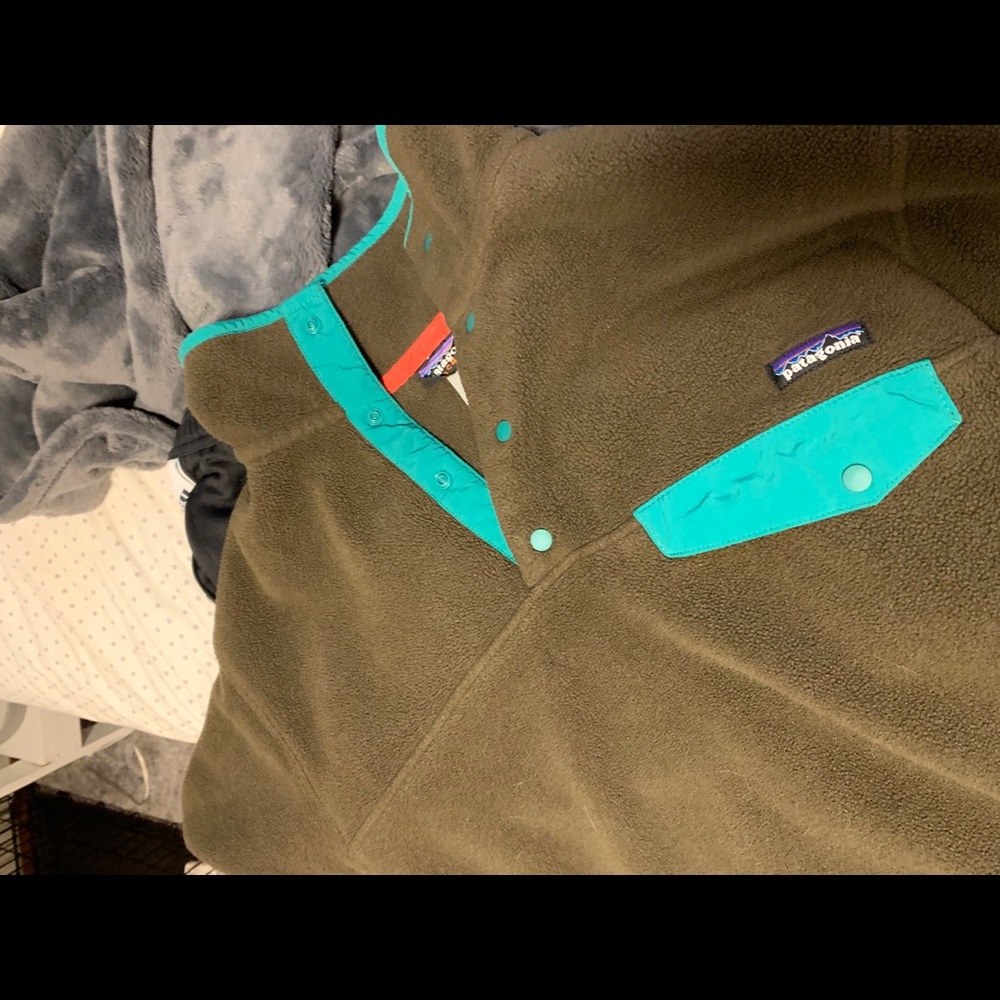 Small in men’s patagonia synchilla